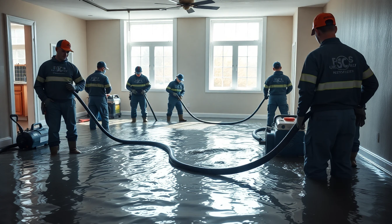 Water Damage Background